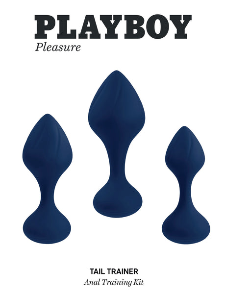Playboy Pleasure - Tail Trainer - Anal Training Kit - Navy