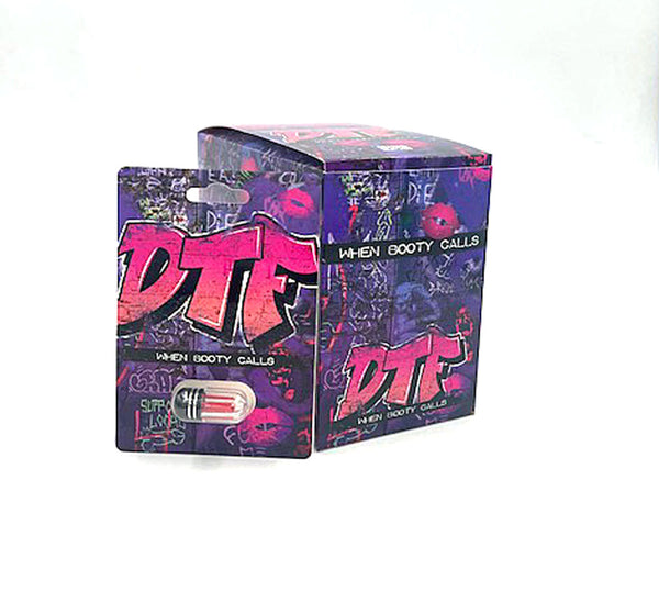Dtf When Booty Calls Female Enhancement - 24 Ct  Display